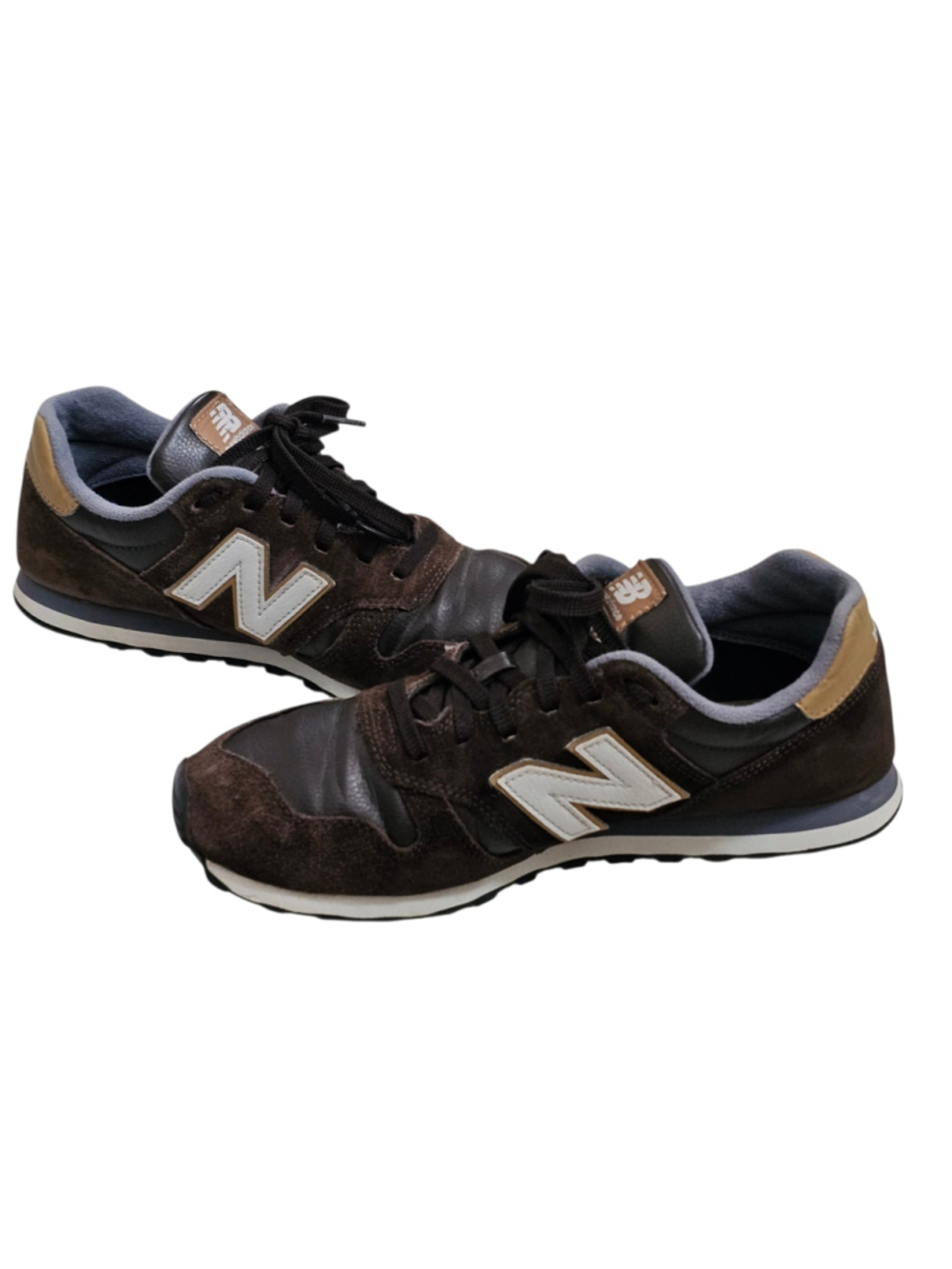 New Balance 373 ML373BSO Men's Brown Suede Sneakers Size 9 D
